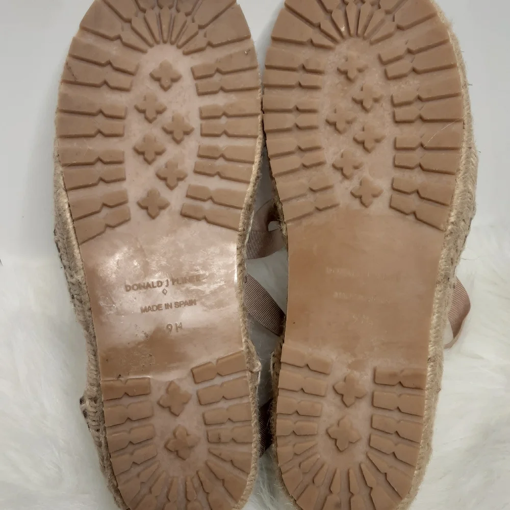 Donald J Pliner Espadrille Sandal Made in Spain.